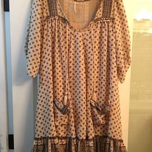 Free People Flowy Boho Dress